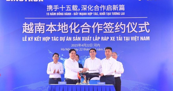VIMID hợp tác cùng SINOTRUK xây dựng nhà máy sản xuất lắp ráp xe tải tại Việt Nam