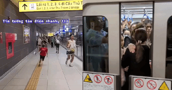 Cảnh tượng chưa từng thấy ở ga Metro số 1, có đến 240 chuyến/ngày vẫn quá tải dịp 30/4