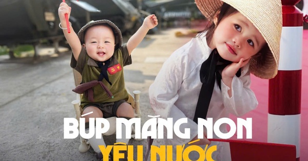 "Búp măng non" yêu nước chiếm sóng mạng xã hội, ai nấy xúc động trước tinh thần đáng yêu mùa lễ 30/4-1/5