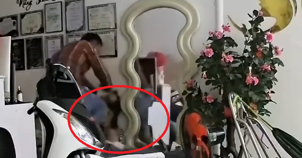 Phẫn nộ clip vợ bế con nhỏ bị chồng đánh dã man, chửi bới "ăn bám"