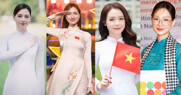 Giai nhân Vbiz nô nức mừng Đại Lễ 30/4: Áo dài lần nữa lên ngôi!