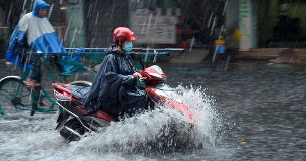 Miền Bắc, Nam Bộ tiếp tục đón mưa to