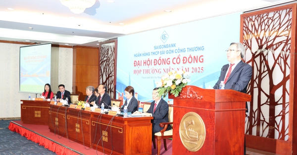 SAIGONBANK tổ chức ĐHCĐ thường niên 2025, chốt kế hoạch tăng vốn