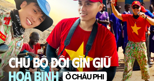 Chàng quân nhân mũ nồi xanh gìn giữ hòa bình ở châu Phi gây sốt MXH: Đừng gọi tôi là hậu duệ mặt trời, chúng tôi là bộ đội cụ Hồ thời đại mới!