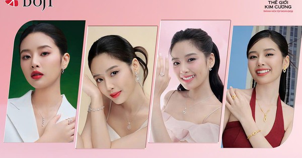 DOJI ra mắt dòng trang sức TrenD, tôn vinh xu hướng đa phong cách