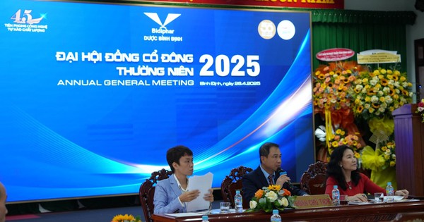 ĐHCĐ Bidiphar (DBD): Lợi nhuận quý 1 tăng trưởng 20%, đứng đầu thị phần thuốc ung thư cả nước