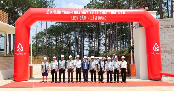 Sài Gòn Xanh khánh thành dự án xử lý rác thải rắn gần 300 tỷ tại Lâm Đồng