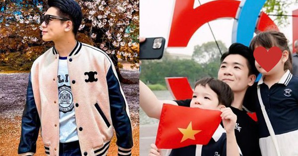 Thiếu gia nhà bầu Hiển ngồi siêu xe bạc tỷ đi làm Chủ tịch, lúc giản dị làm bố đơn thân đưa các con đichơi
