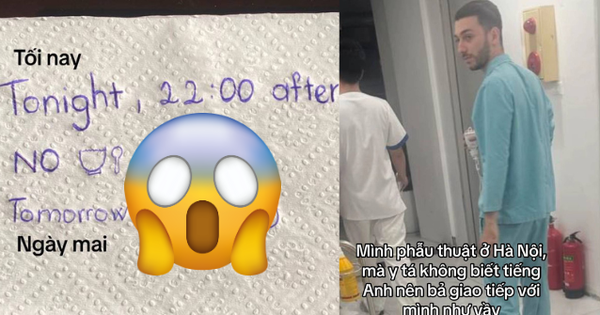 Anh Tây đi bệnh viện ở Hà Nội, nữ y tá đưa 1 tờ giấy toàn ký hiệu lạ: Mở ra xem thì ngã ngửa