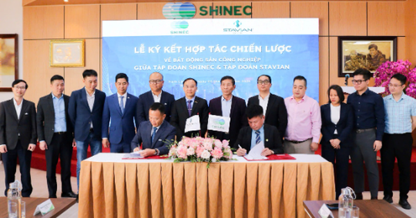 Tập đoàn Stavian và Tập đoàn Shinec hợp tác về bất động sản công nghiệp