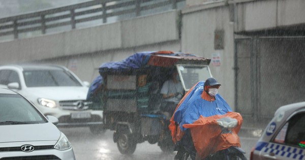 Ảnh hưởng không khí lạnh, từ chiều nay miền Bắc mưa lớn