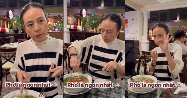 Tỷ phú Madam Pang thử bát phở gà Việt Nam, thốt 1 câu thu hút gần 15.000 lượt like và hơn 1.000 bình luận