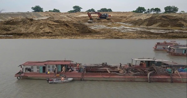 300 cảnh sát tập kích mỏ cát trái phép, điểm tập kết của Công ty Khoáng sản Thiên An Phát