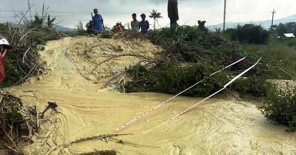 Hiện tượng lạ ở Phú Yên: Nứt đất, bùn trào lên