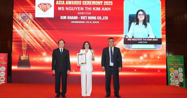 Doanh nhân Nguyễn Thị Kim Anh: “Nhà lãnh đạo doanh nghiệp giỏi Châu Á 2025”