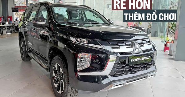 Mitsubishi Pajero Sport 2025 giảm giá còn 1,13 tỷ đồng, đại lý bù thêm nhiều ‘option’ khuyết thiếu cạnh tranh Everest