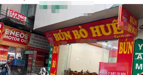 Quán bún ở Hà Nội bị phản ứng dữ dội vì biển quảng cáo: Thiếu một từ quan trọng