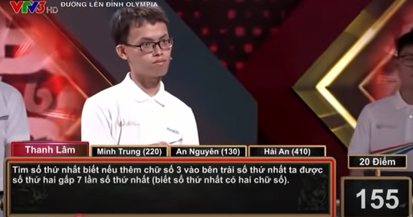 Olympia "làm khó" thí sinh với câu hỏi toán học nghe thôi đã choáng, ai ngờ đáp án lại "dễ hơn lấy lòng"