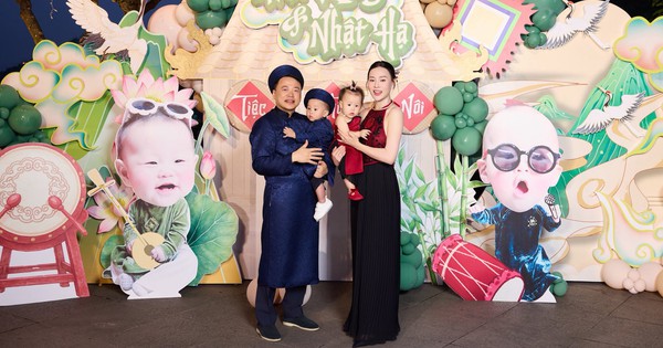 Tiệc thôi nôi “gây sốt” của cặp sinh đôi nhà Phương Oanh - Shark Bình: Như tổ chức chương trình nghệ thuật, nhìn thoáng qua đã thấy hoành tráng