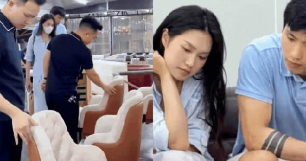 Lộ ảnh Văn Hậu cùng vợ đi chọn nội thất cho căn biệt thự chục tỷ, nhan sắc tiểu thư Doãn Hải My gây sốt