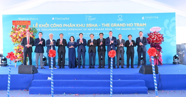 The Grand Ho Tram tổ chức lễ khởi công phân khu mới 35ha