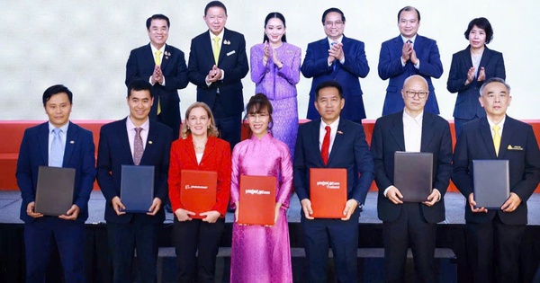 Vietjet giao 50 máy bay cho Thái Lan