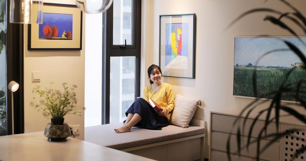 Căn hộ ấm áp được vun bồi mỗi ngày bởi cảm xúc với nghệ thuật của mẹ 2 con ở Hà Nội