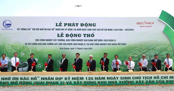 Bình Dương động thổ 2 khu công nghiệp sinh thái, thông minh thế hệ mới