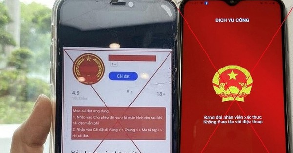 Cài app hành chính công giả mạo, người đàn ông ở Hà Nội bị rút mất 350 triệu đồng