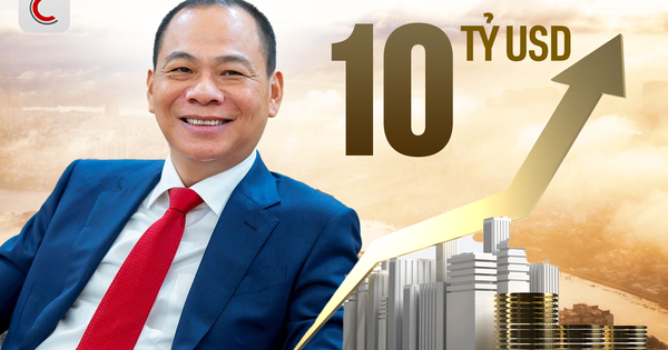 Tài sản của tỷ phú Phạm Nhật Vượng vượt mốc 10 tỷ USD