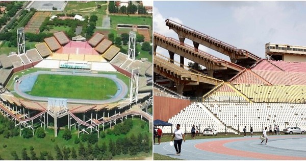 Du khách ùn ùn kéo đến sân vận động kỳ dị nhất thế giới
