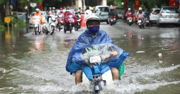 CẢNH BÁO: Các khu vực này ở Hà Nội có thể sắp ngập!