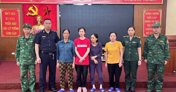 Thu giữ, niêm phong 3.000 tờ 100 Nhân dân tệ giấu trong đế giày, túi xách của 4 người phụ nữ Lào Cai