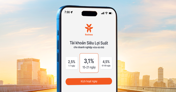VIB ra mắt tài khoản Siêu Lợi Suất dành cho doanh nghiệp với lợi suất mỗi ngày đến 4,5%/năm