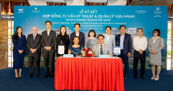 TTC Phú Quốc và Ascott ký hợp đồng vận hành Citadines Selavia Phu Quoc