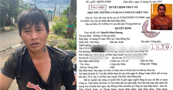 Truy nã đặc biệt Nguyễn Minh Dương