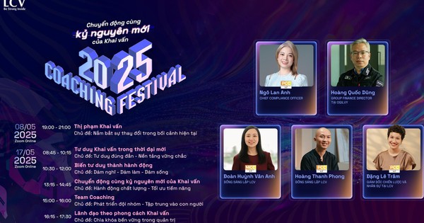 Toàn cảnh ngành Khai vấn trong kỷ nguyên mới tại Coaching Festival 2025