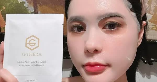 Đoàn Di Băng quảng cáo sản phẩm vừa bị thu hồi là mặt nạ tế bào gốc, đắp 10 phút giảm ngay 80% vết thương