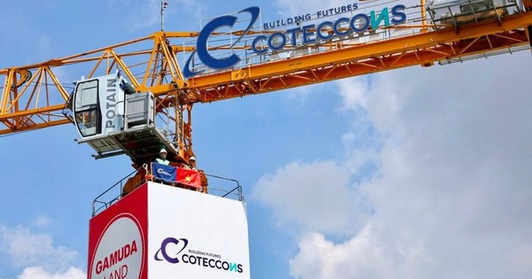 Coteccons (CTD) bị phong tỏa tài khoản số tiền gần 170 tỷ đồng