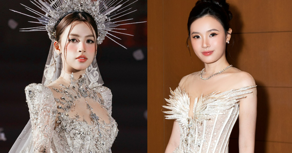 Màn đổ bộ bùng nổ visual: Hoa hậu Tiểu Vy hóa nữ thần, Midu lên hương nhan sắc hậu làm dâu hào môn!