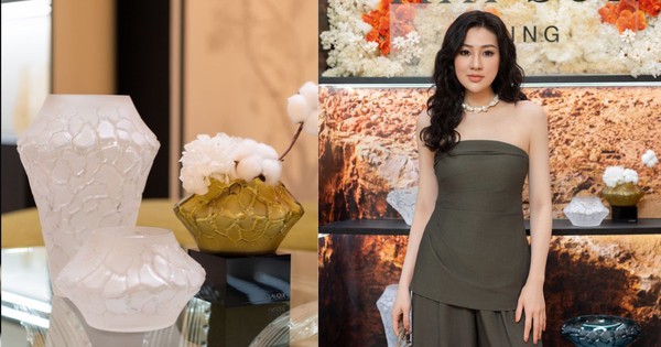 BST nội thất pha lê cao cấp mới đến từ thương hiệu hàng đầu thế giới: Tinh xảo từng chi tiết, khiến Á hậu Dương Tú Anh mê mẩn