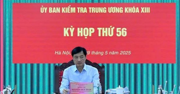 Ủy ban Kiểm tra Trung ương kỷ luật và đề nghị kỷ luật cán bộ