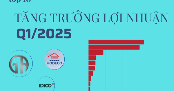 Tăng trưởng lợi nhuận 'khủng' nhất Q1/2025: Đứng đầu là 2 công ty BĐS tăng trên 10.000%, 2 công ty ô tô tăng trên 2.000%