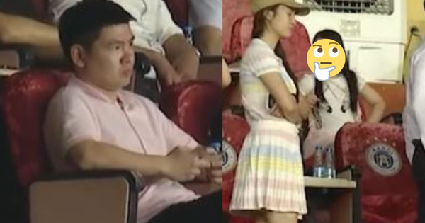 Chủ tịch CLB Hà Nội thẫn thờ sau trận đội nhà thua đậm, biểu cảm của dâu hào môn Đỗ Mỹ Linh gây chú ý