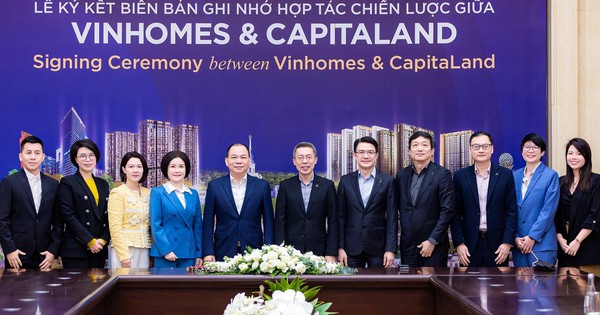 Tỷ phú Phạm Nhật Vượng bắt tay CapitalLand, phát triển lĩnh vực bất động sản