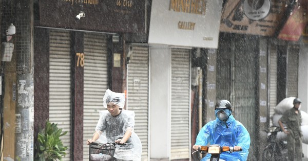 Chiều tối nay, miền Bắc chuyển mưa dông