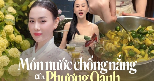 Phương Oanh kết thân với món nước chống nắng, trắng da làm từ 3 loại quả đầy collagen của người Việt, visual dịp nghỉ lễ khiến nhiều người ngẩn ngơ