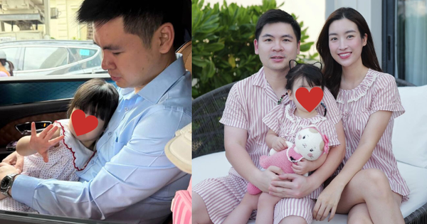 Ái nữ nhà Đỗ Mỹ Linh gây sốt với khoảnh khắc nằm gọn trong lòng Chủ tịch Hà Nội FC