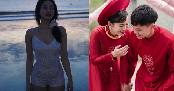 Vợ mới cưới của Hồ Văn Cường khoe visual nét căng, vóc dáng diện bikini đi biển mới gây xôn xao