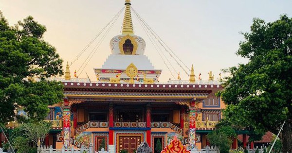 Phát hiện ngôi chùa ngay ở Hà Nội mang vẻ ngoài khác biệt: Du khách nhận xét cảnh như ở nước ngoài